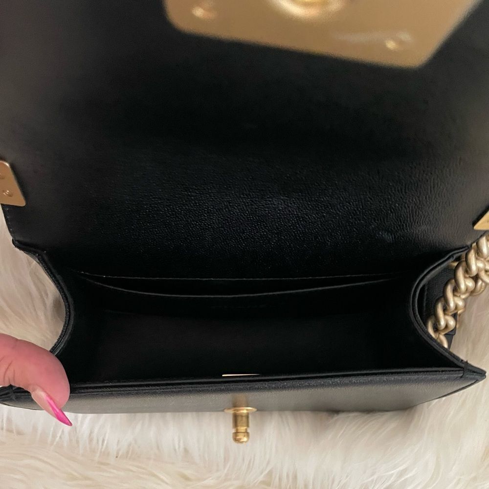 CHANEL CLASSIC small boy bag - Picture 15 of 17